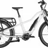 Bergamont E-Cargoville LT Expert E- Vélo Lastenroue Gr. 53cm Blanc/noir Mod. 2022 -Pedelec Soldes Magasin ELST Bg16ECALTEX 280980 00 il